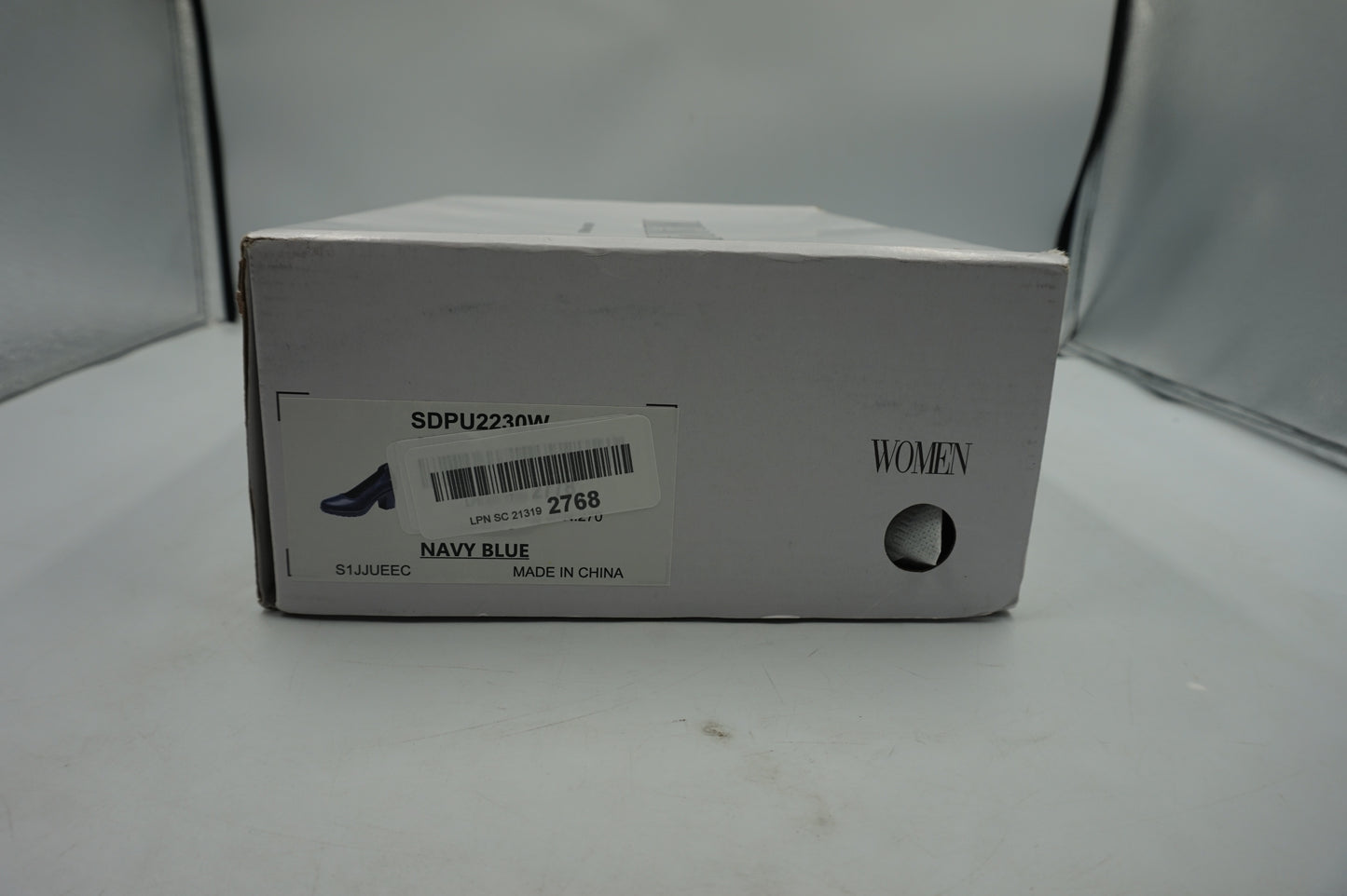 Dream pairs women's closed tow heels shoes UK size 8