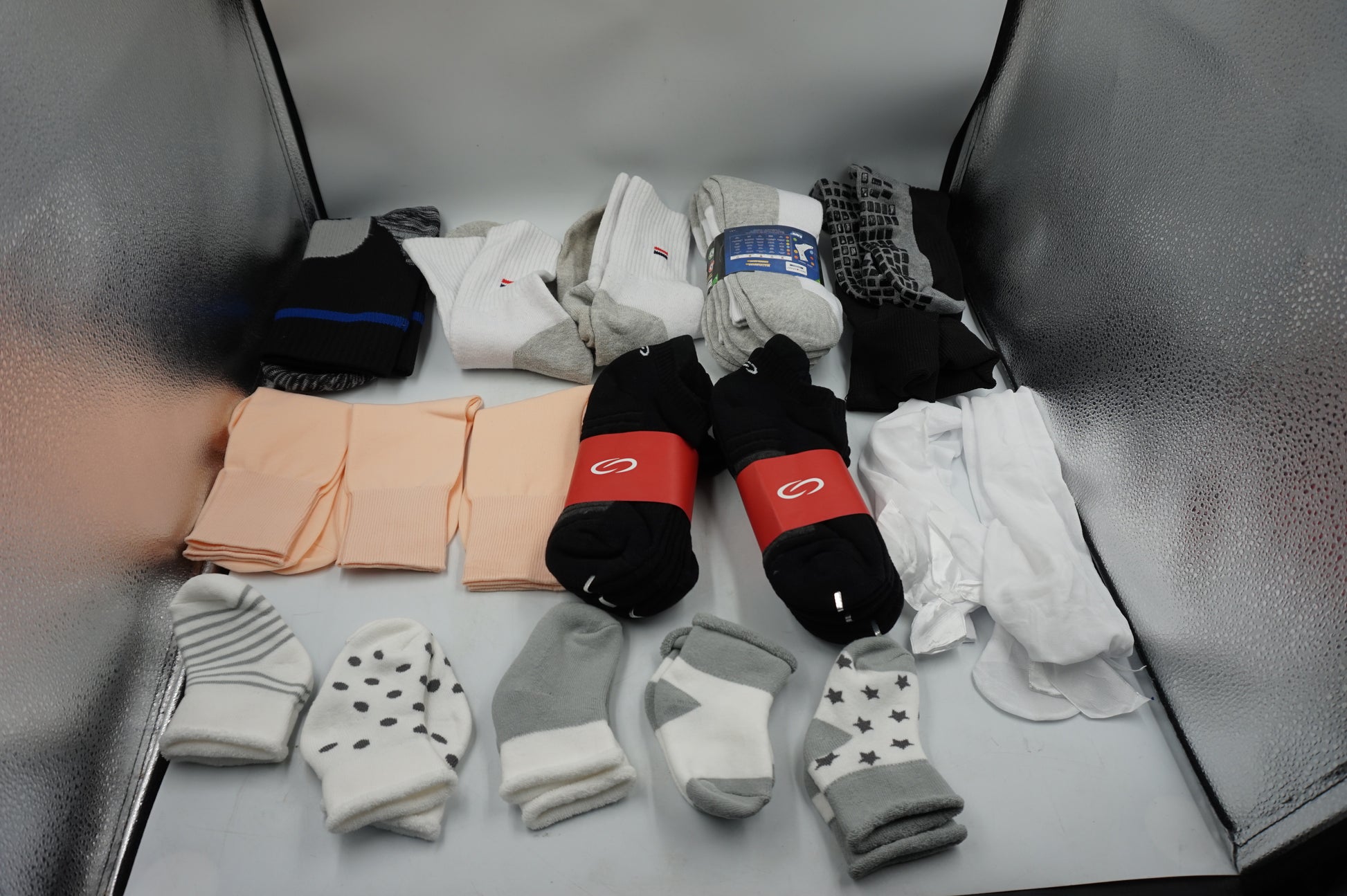 Mixed Job lot of ~96 pairs of various socks and tights