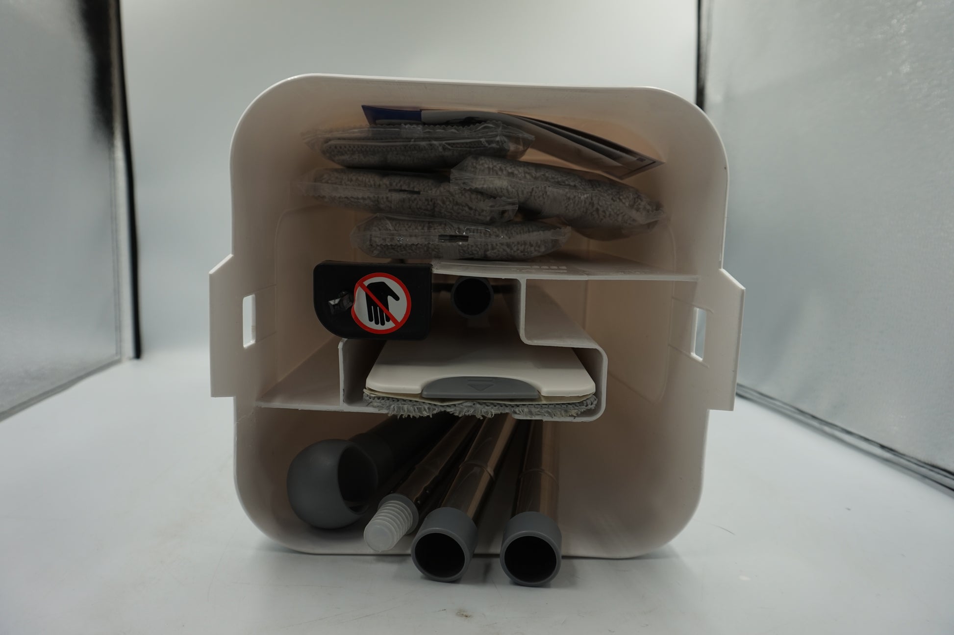 squeezypeasy premium flat mop and bucket set