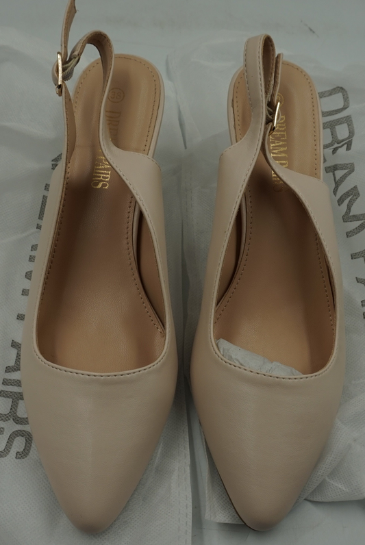 Dream Pairs woman's pointed toe heel shoes UK size 5