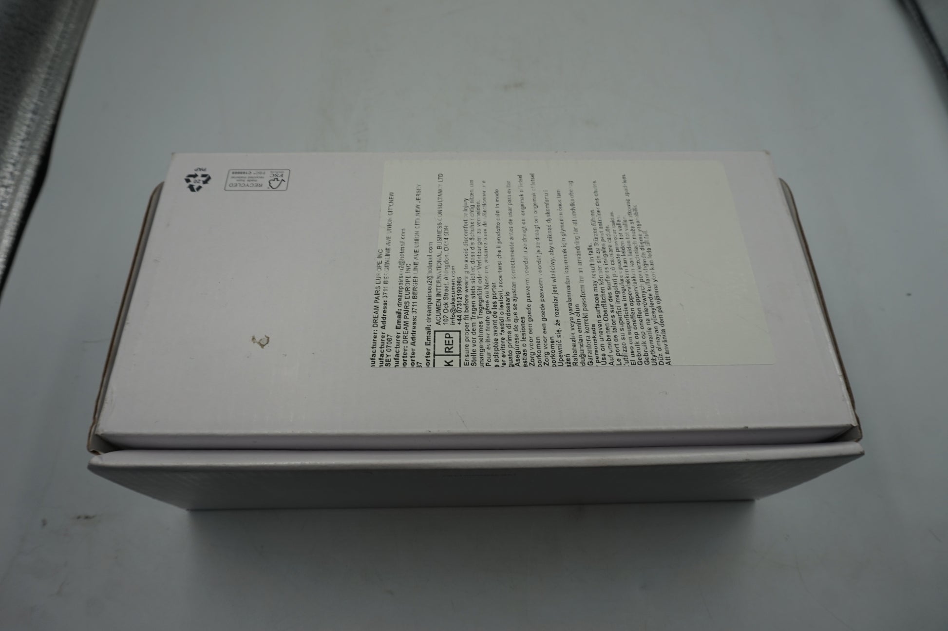 Dream Pairs woman's pointed toe heel shoes UK size 5