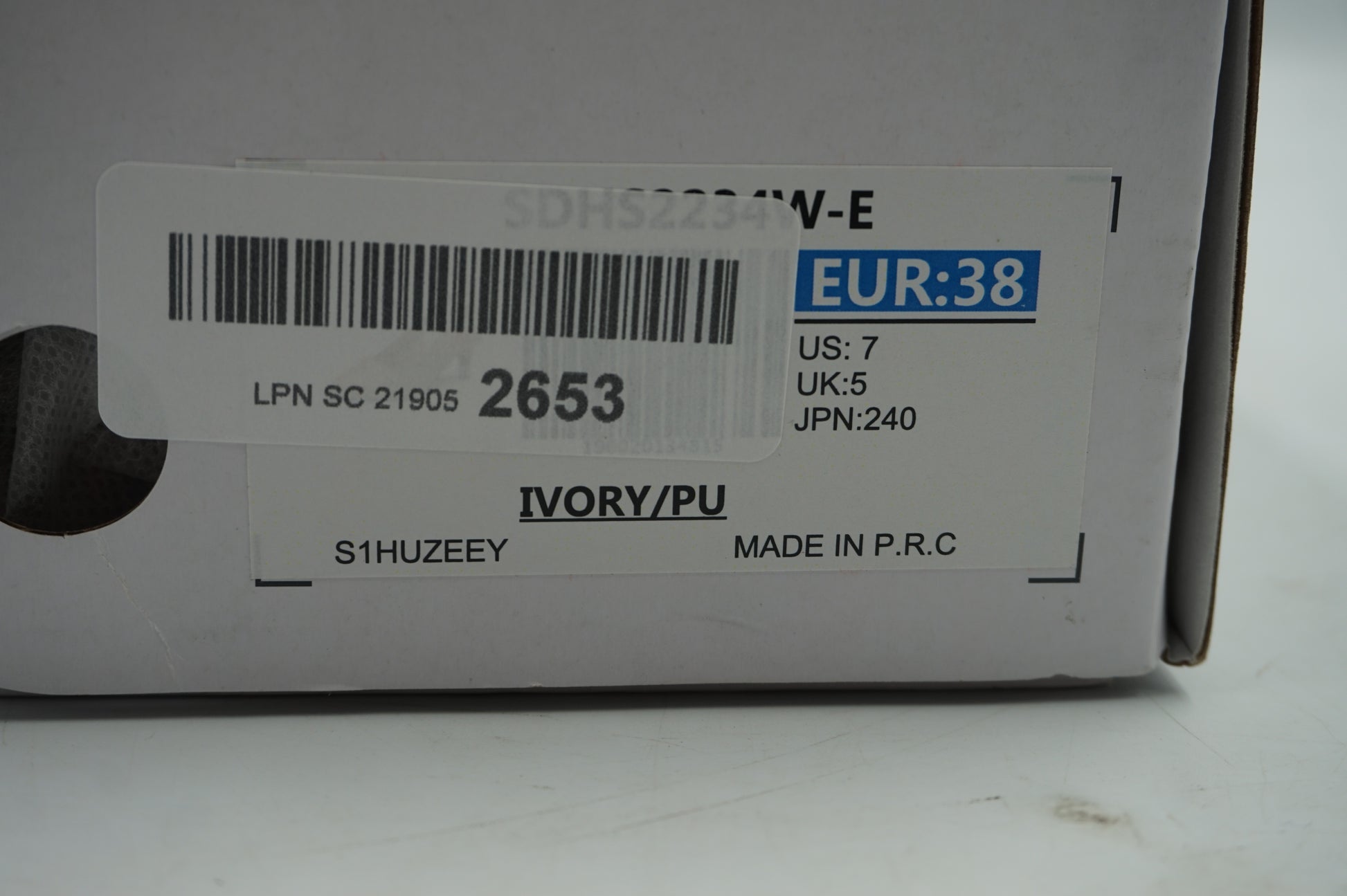 Dream Pairs woman's pointed toe heel shoes UK size 5