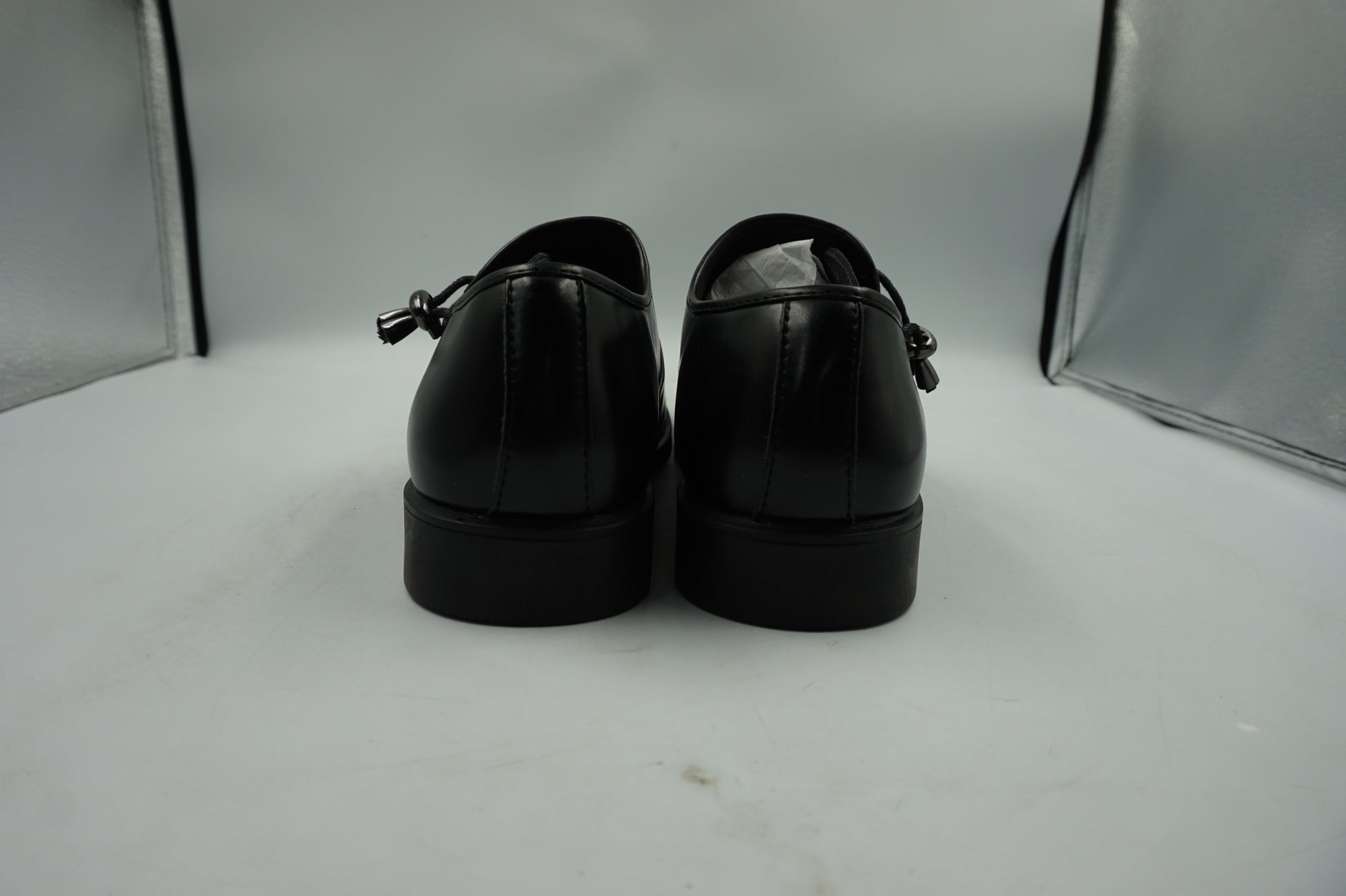 Bruno Marc leather monk strap lace pointed toe shoes UK size 6.5