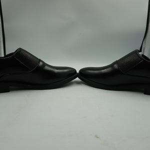 Bruno Marc leather monk strap lace pointed toe shoes UK size 6.5