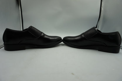 Bruno Marc leather monk strap lace pointed toe shoes UK size 6.5