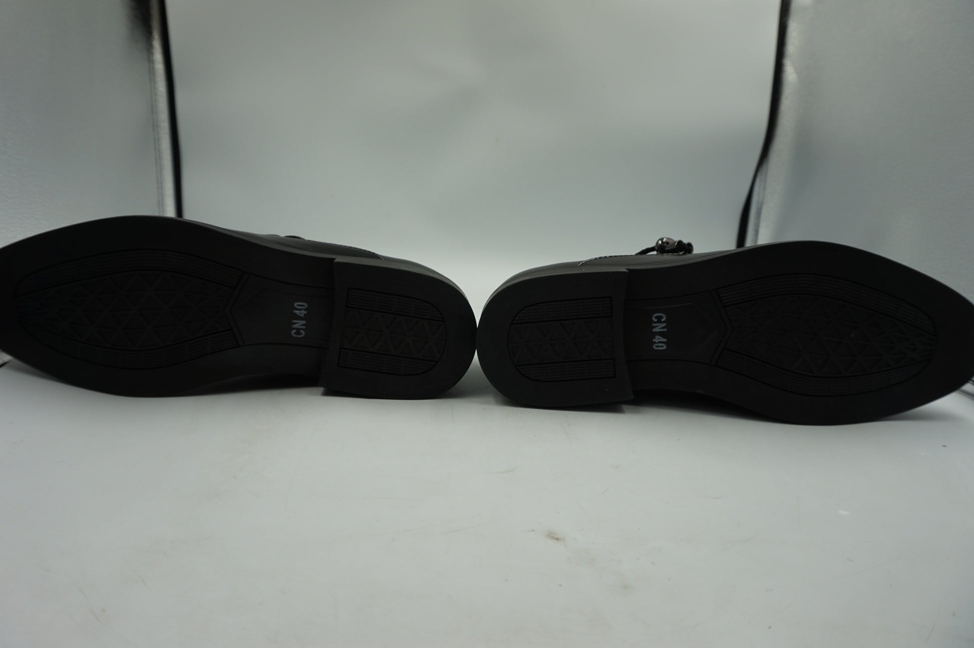 Bruno Marc leather monk strap lace pointed toe shoes UK size 6.5