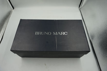 Bruno Marc leather monk strap lace pointed toe shoes UK size 6.5