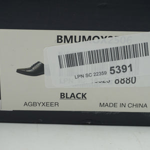 Bruno Marc leather monk strap lace pointed toe shoes UK size 6.5