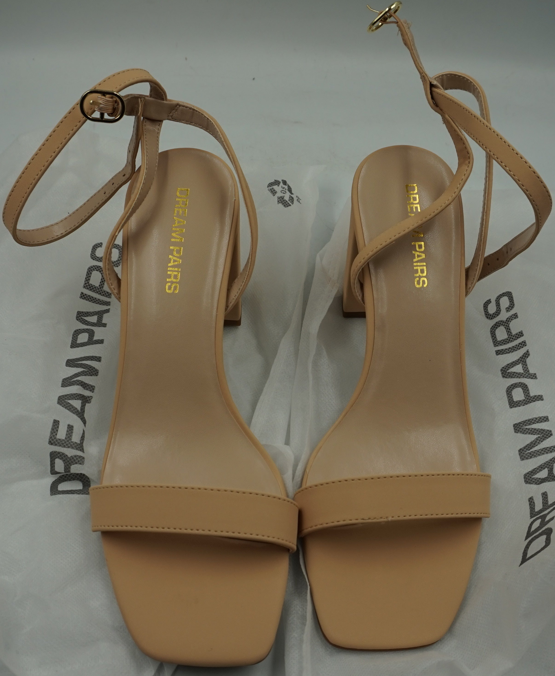 Dream Pairs women's open toe heels sandals UK size 10