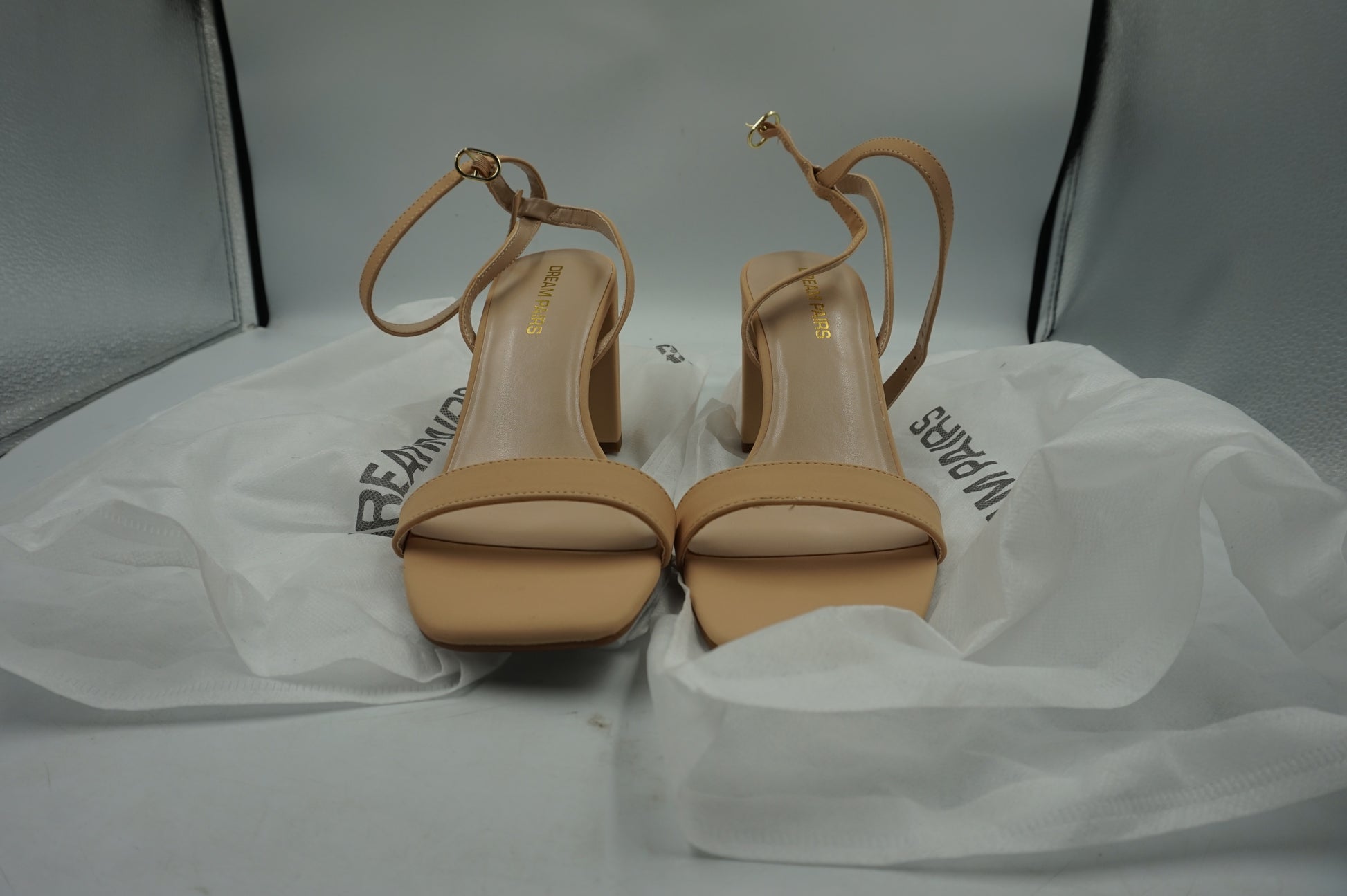 Dream Pairs women's open toe heels sandals UK size 10