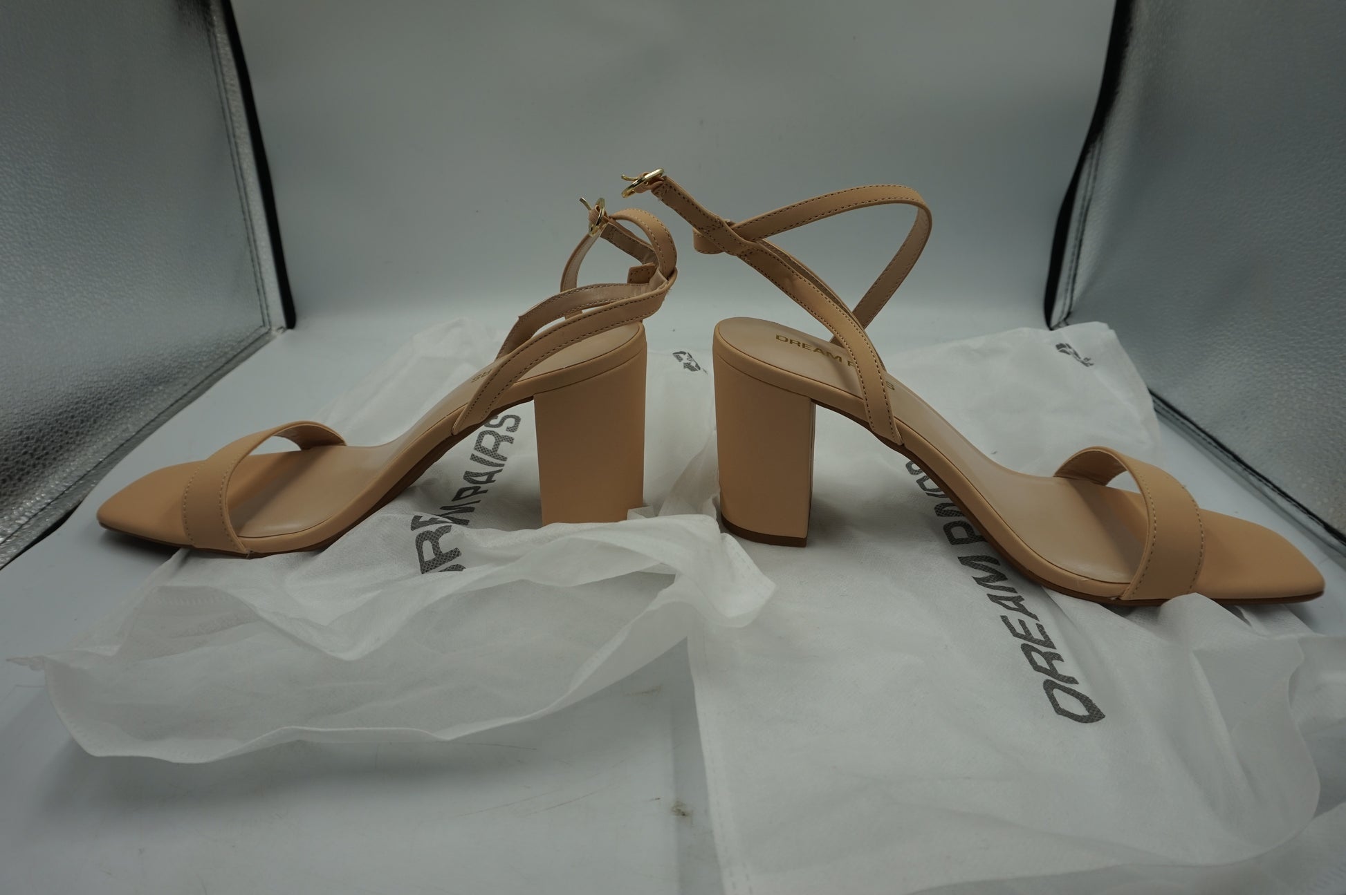Dream Pairs women's open toe heels sandals UK size 10