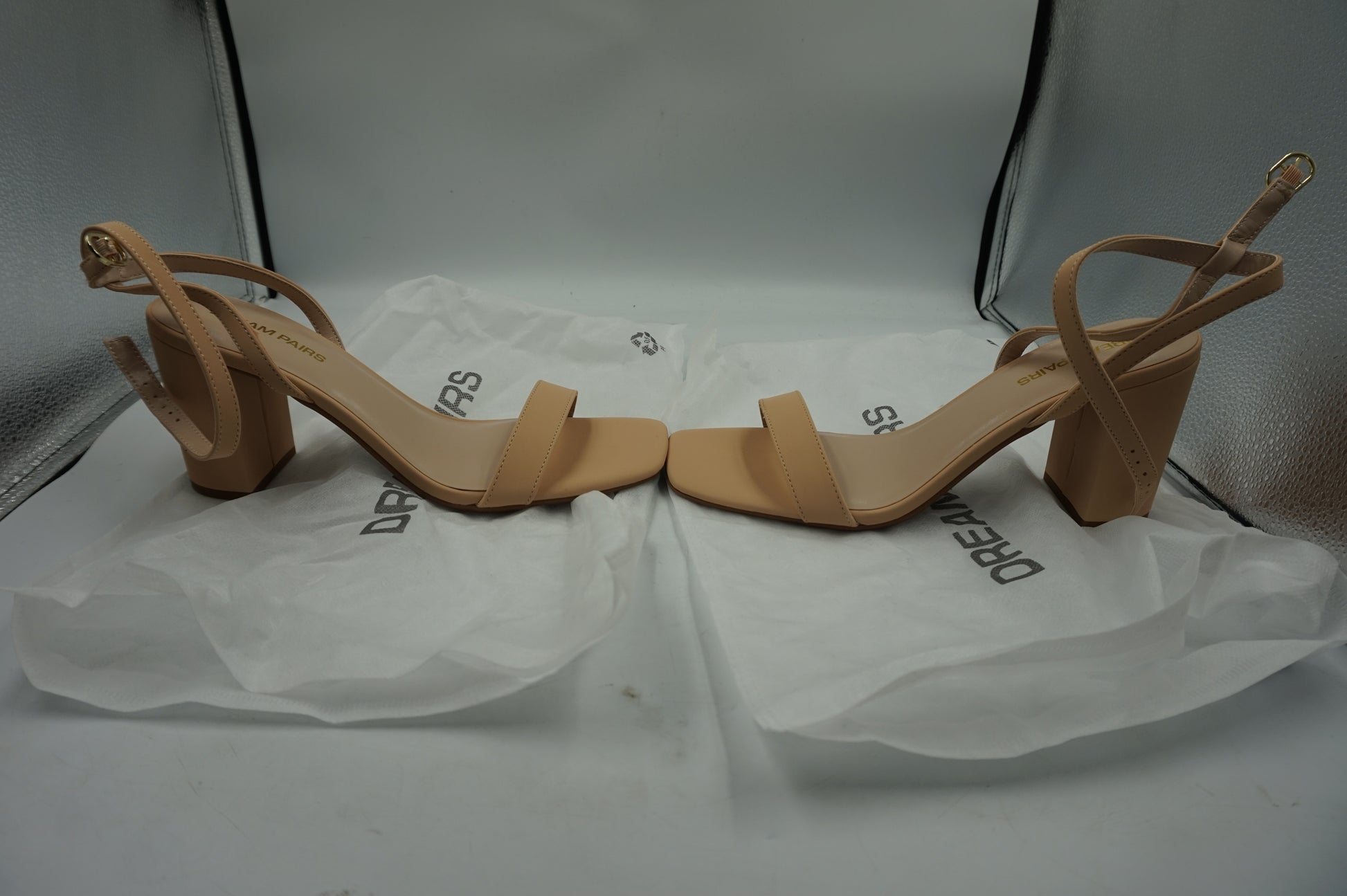 Dream Pairs women's open toe heels sandals UK size 10
