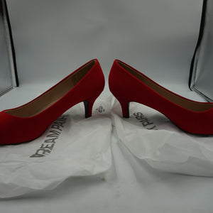 Dream pairs women's round toe low heel pump shoes UK size 10