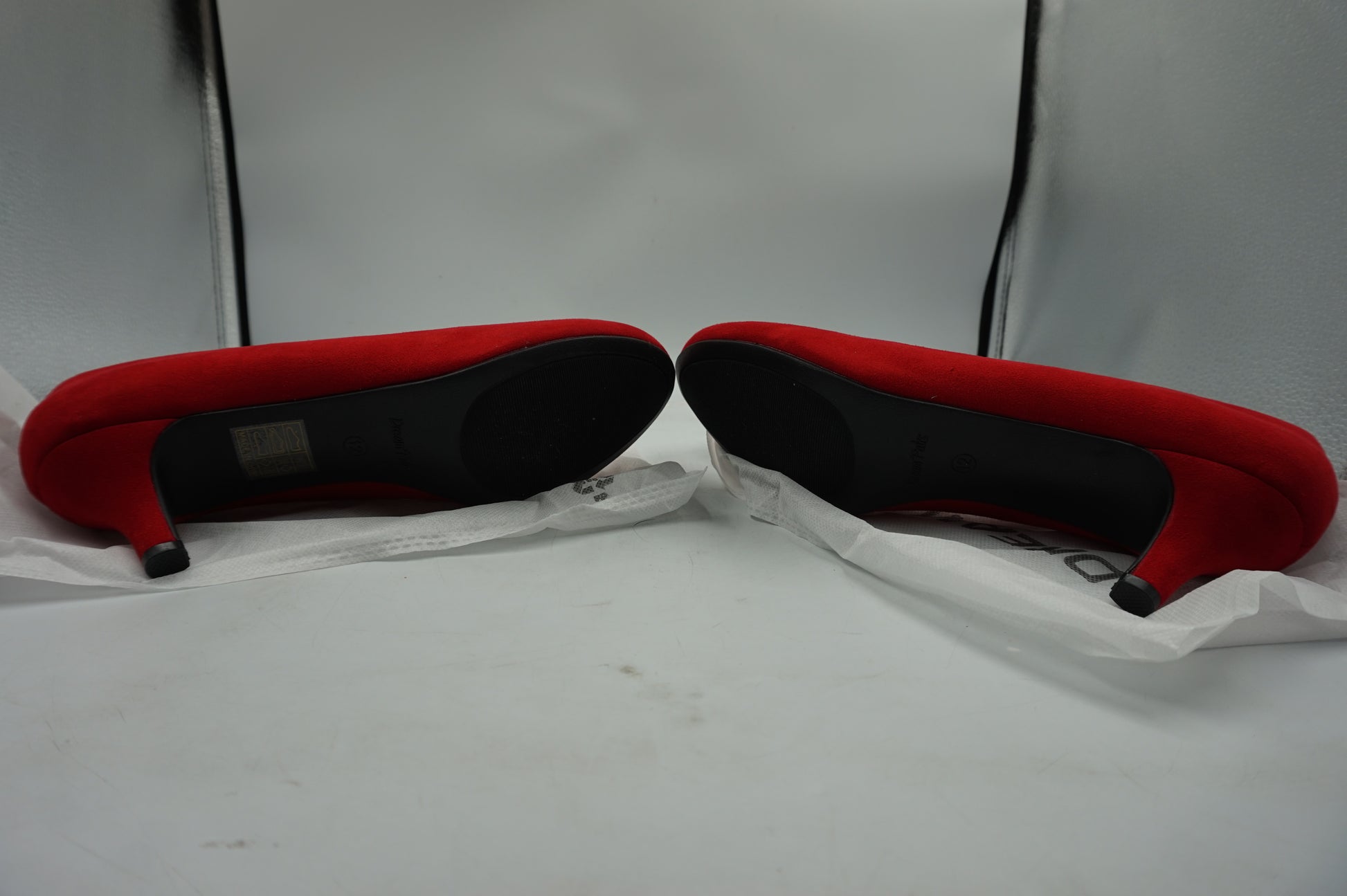 Dream pairs women's round toe low heel pump shoes UK size 10