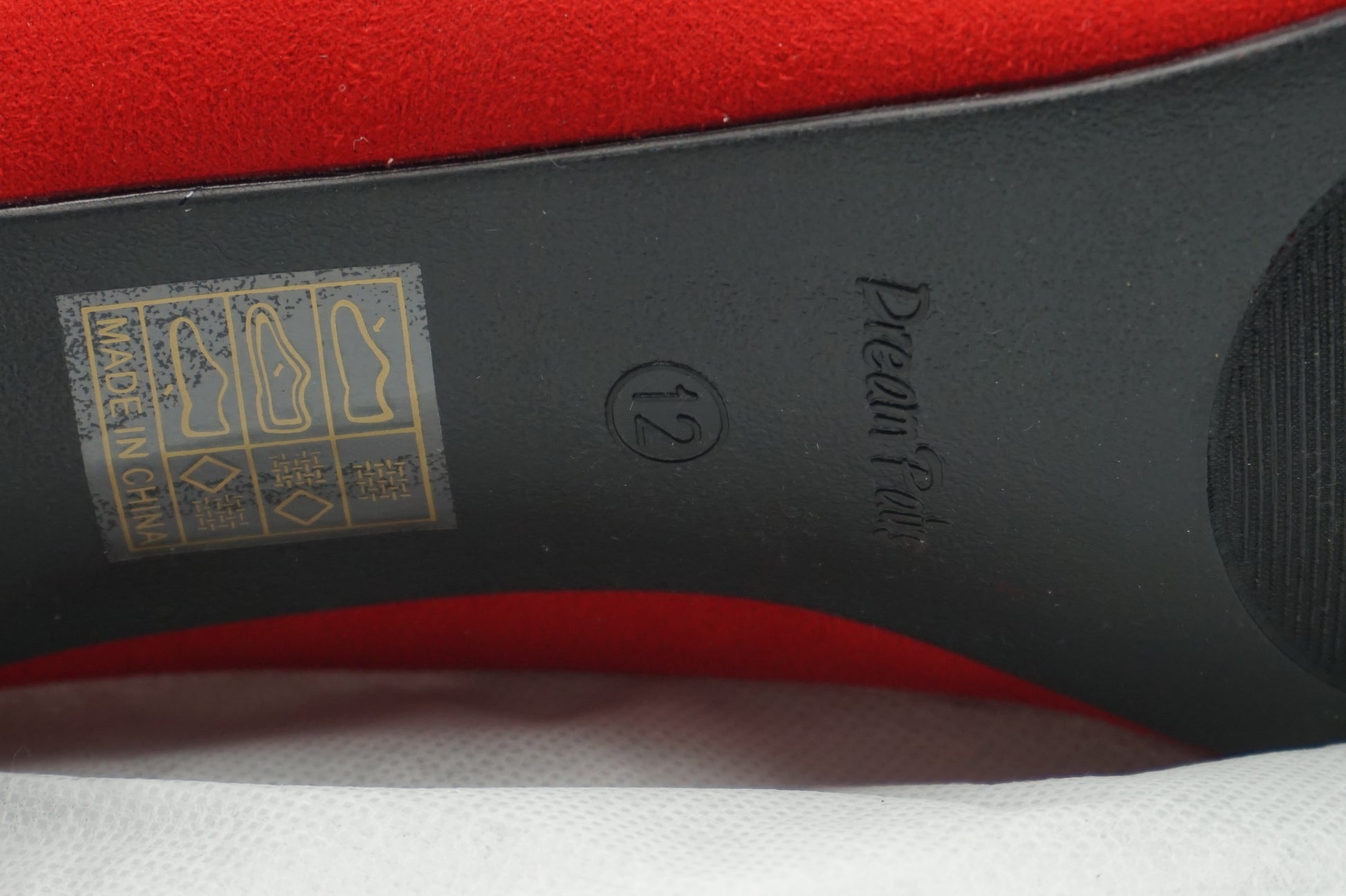 Dream pairs women's round toe low heel pump shoes UK size 10