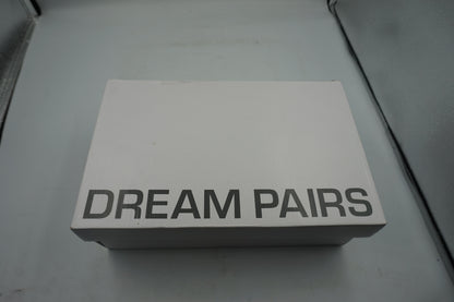 Dream pairs women's round toe low heel pump shoes UK size 10