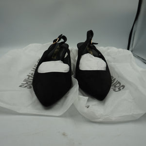 Dream Pairs pointed toe kitten heel slingback pump shoes UK size 6.5