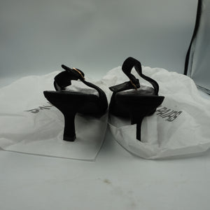 Dream Pairs pointed toe kitten heel slingback pump shoes UK size 6.5