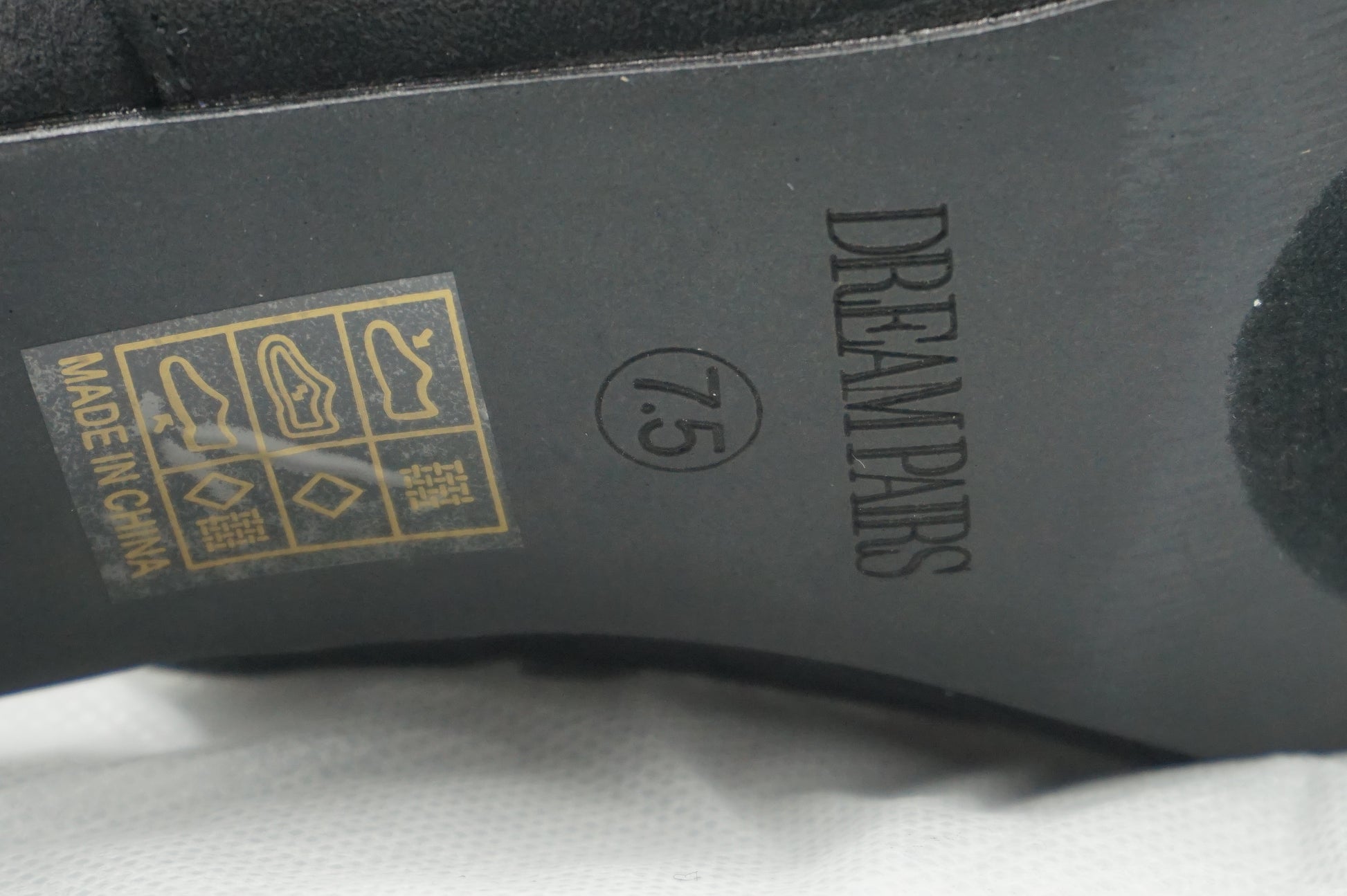 Dream Pairs pointed toe kitten heel slingback pump shoes UK size 6.5