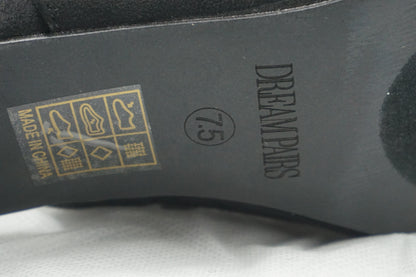 Dream Pairs pointed toe kitten heel slingback pump shoes UK size 6.5