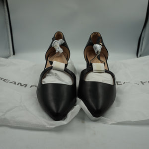 Dream pairs women's criss-cross pointed toe chunky heel shoes UK size 9