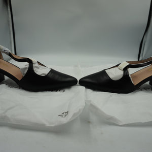 Dream pairs women's criss-cross pointed toe chunky heel shoes UK size 9