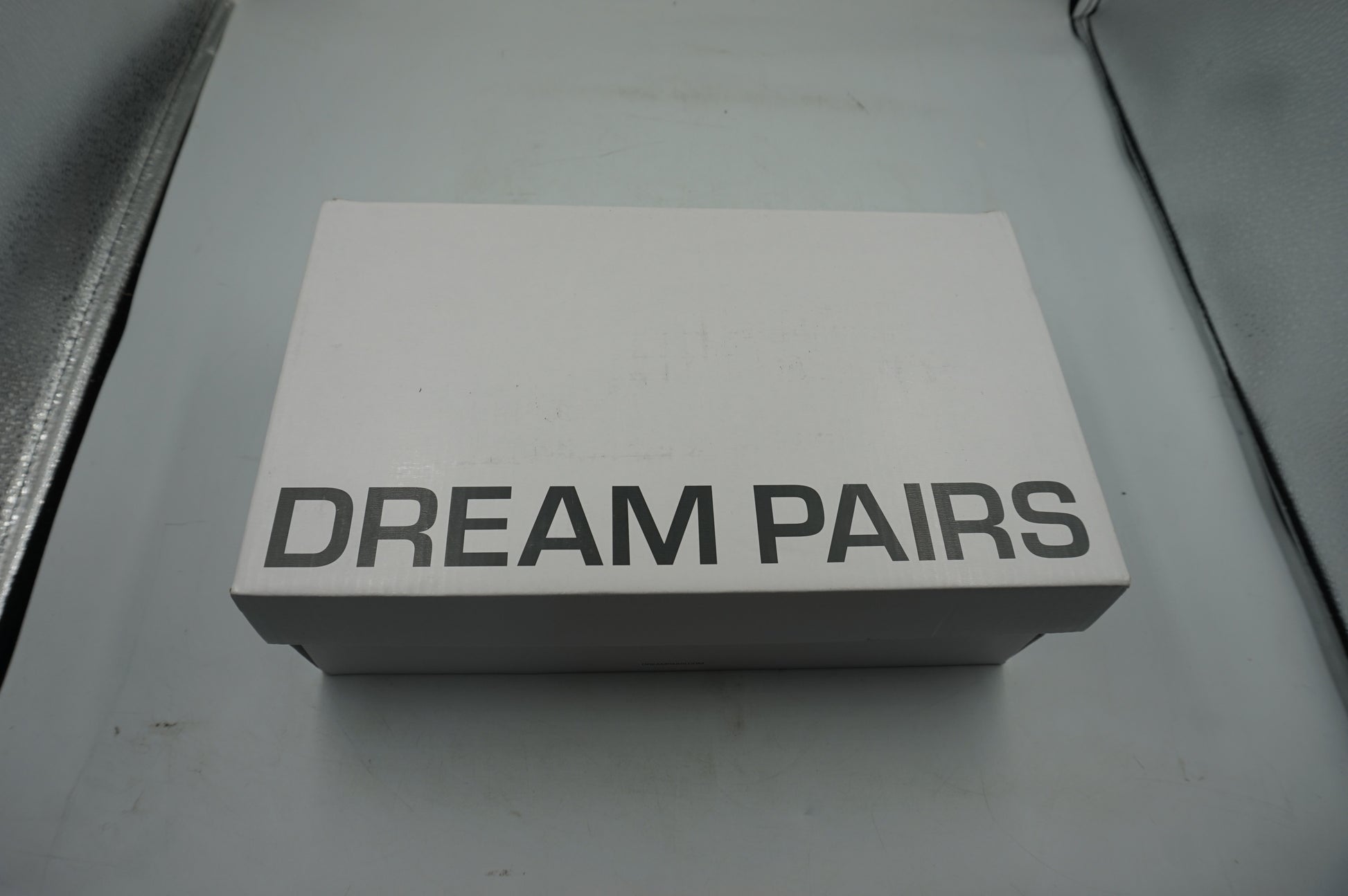 Dream pairs women's criss-cross pointed toe chunky heel shoes UK size 9