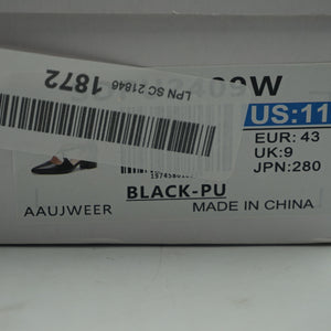 Dream pairs women's criss-cross pointed toe chunky heel shoes UK size 9