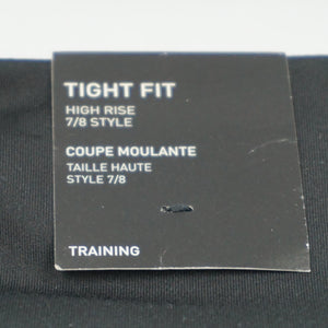 Adidas 3 stripped train essentials black gym tights leggings size XS