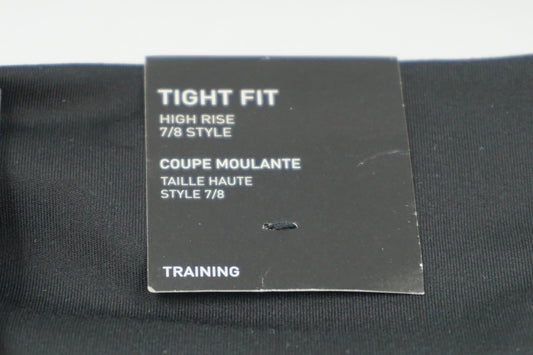 Adidas 3 stripped train essentials black gym tights leggings size XS