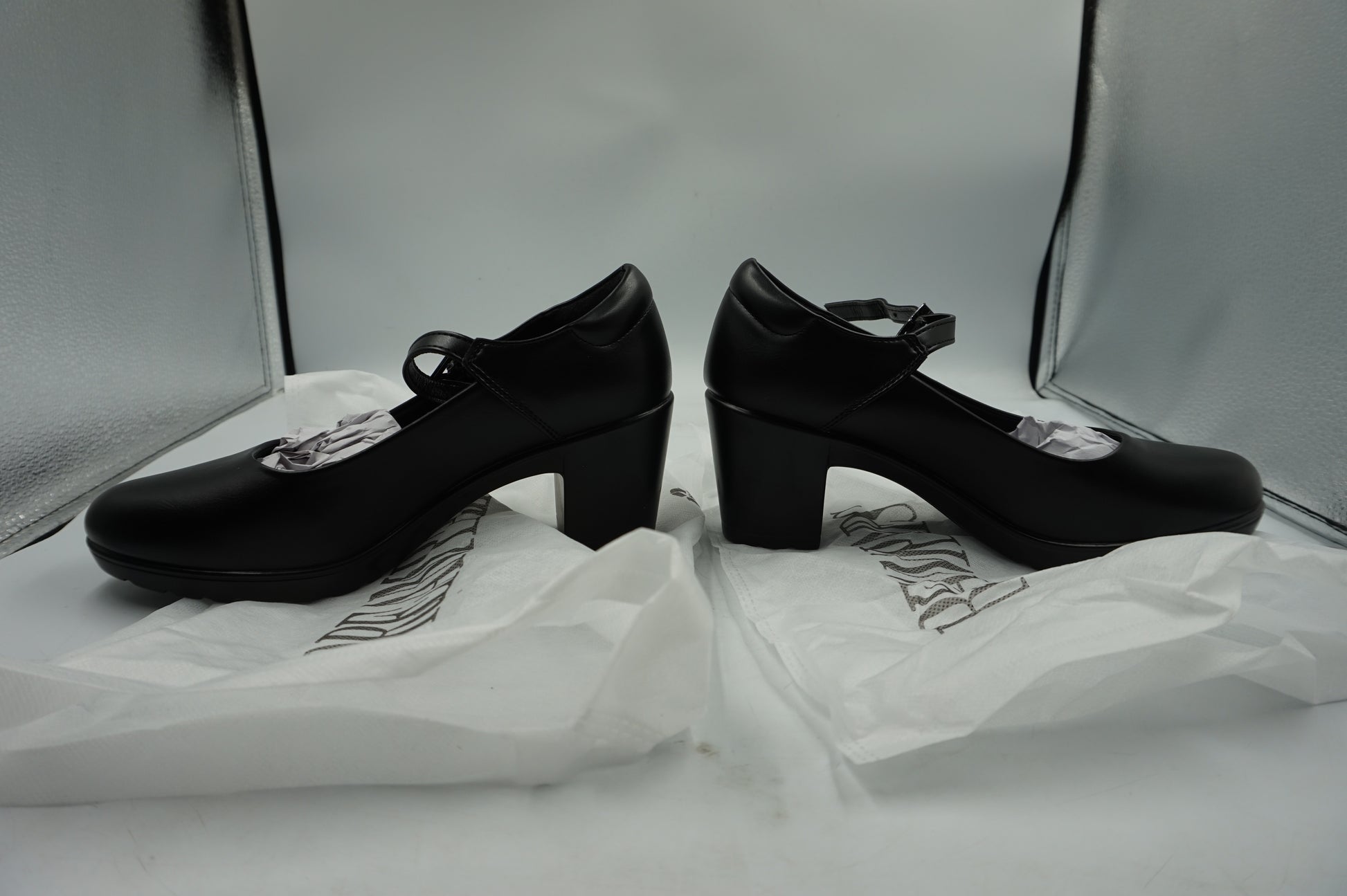 Dream pairs women's closed toe Mary jane pump heel shoe UK size 5