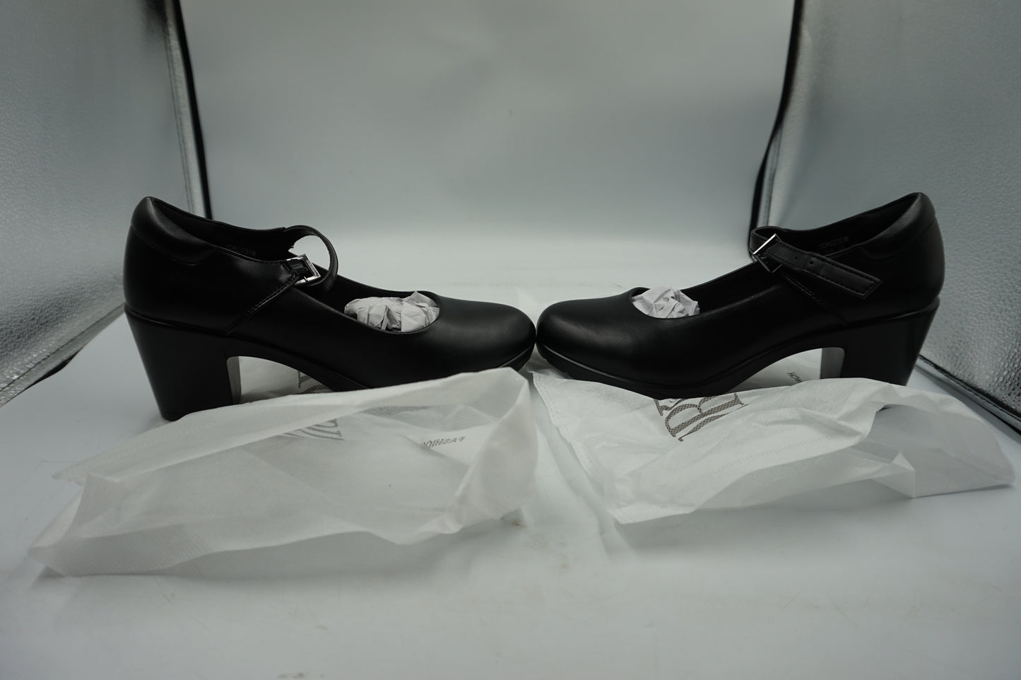 Dream pairs women's closed toe Mary jane pump heel shoe UK size 5