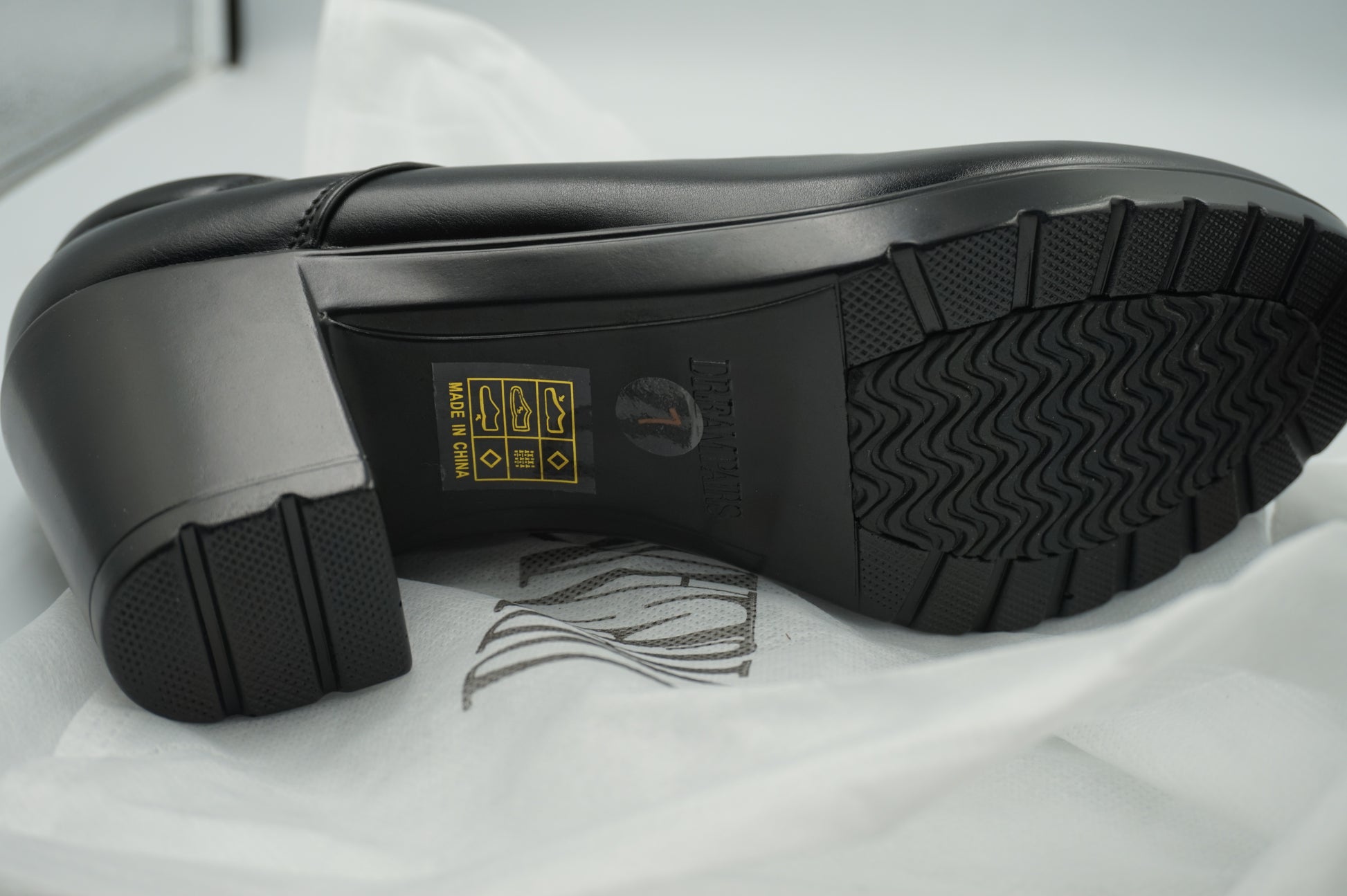 Dream pairs women's closed toe Mary jane pump heel shoe UK size 5