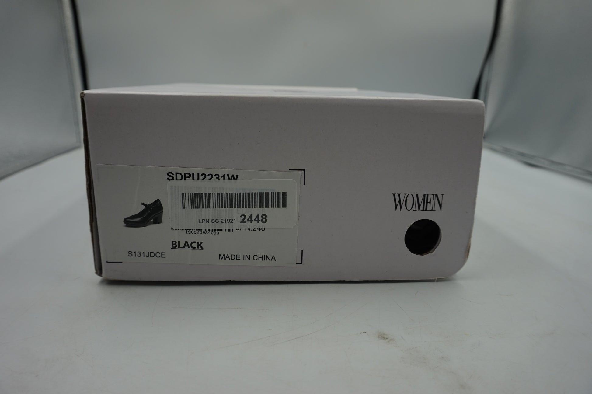 Dream pairs women's closed toe Mary jane pump heel shoe UK size 5