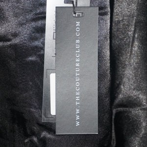 The Couture Club CTRE fur logo oversized hooded jacket size XXS