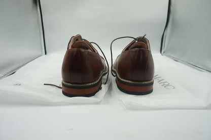 Bruno marc men's classic cap-toe shoes UK size 10 Prince-6