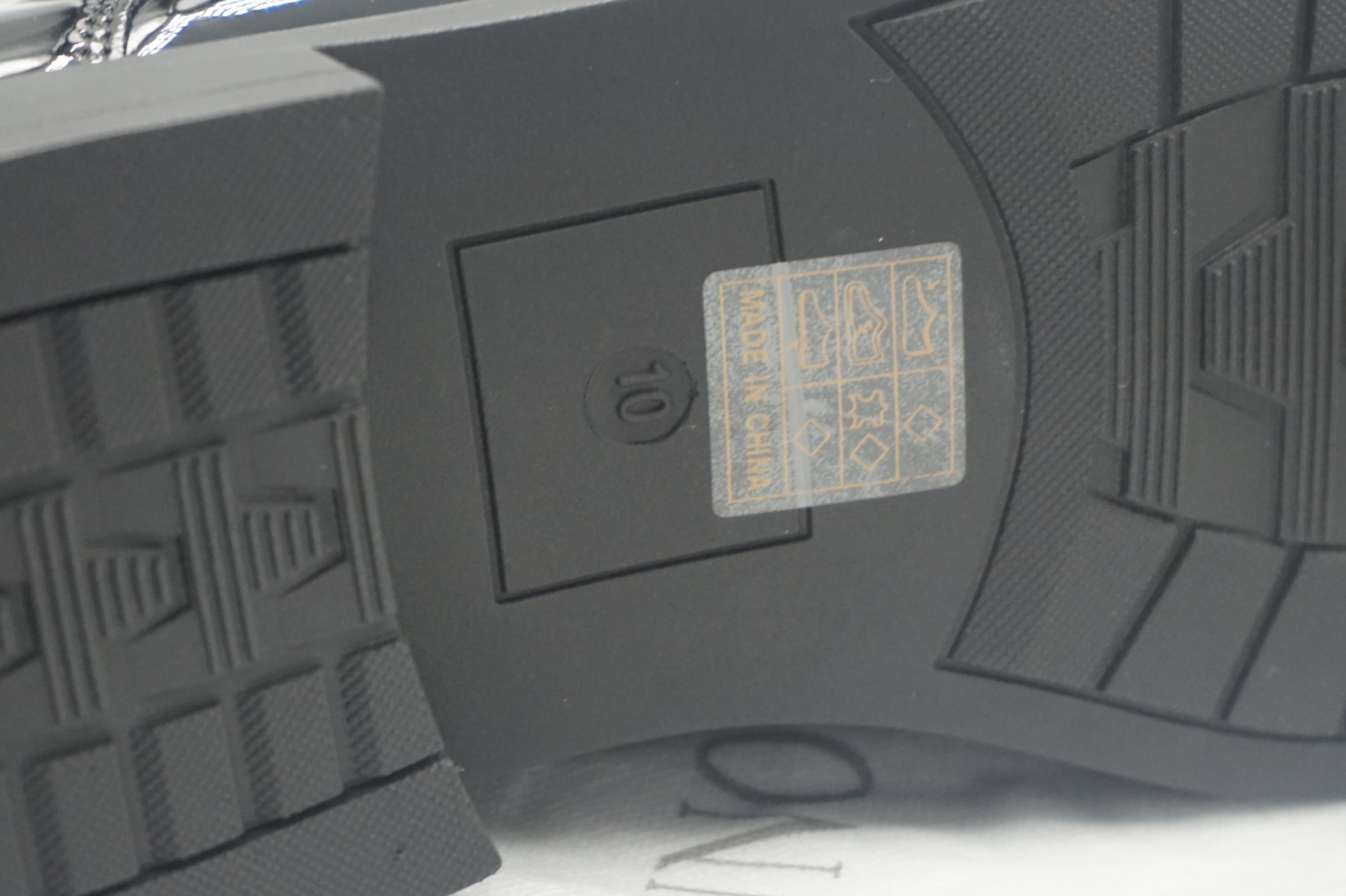 Bruno marc Men's Black pat synthetic leather dress shoes UK size 9 Downing-02