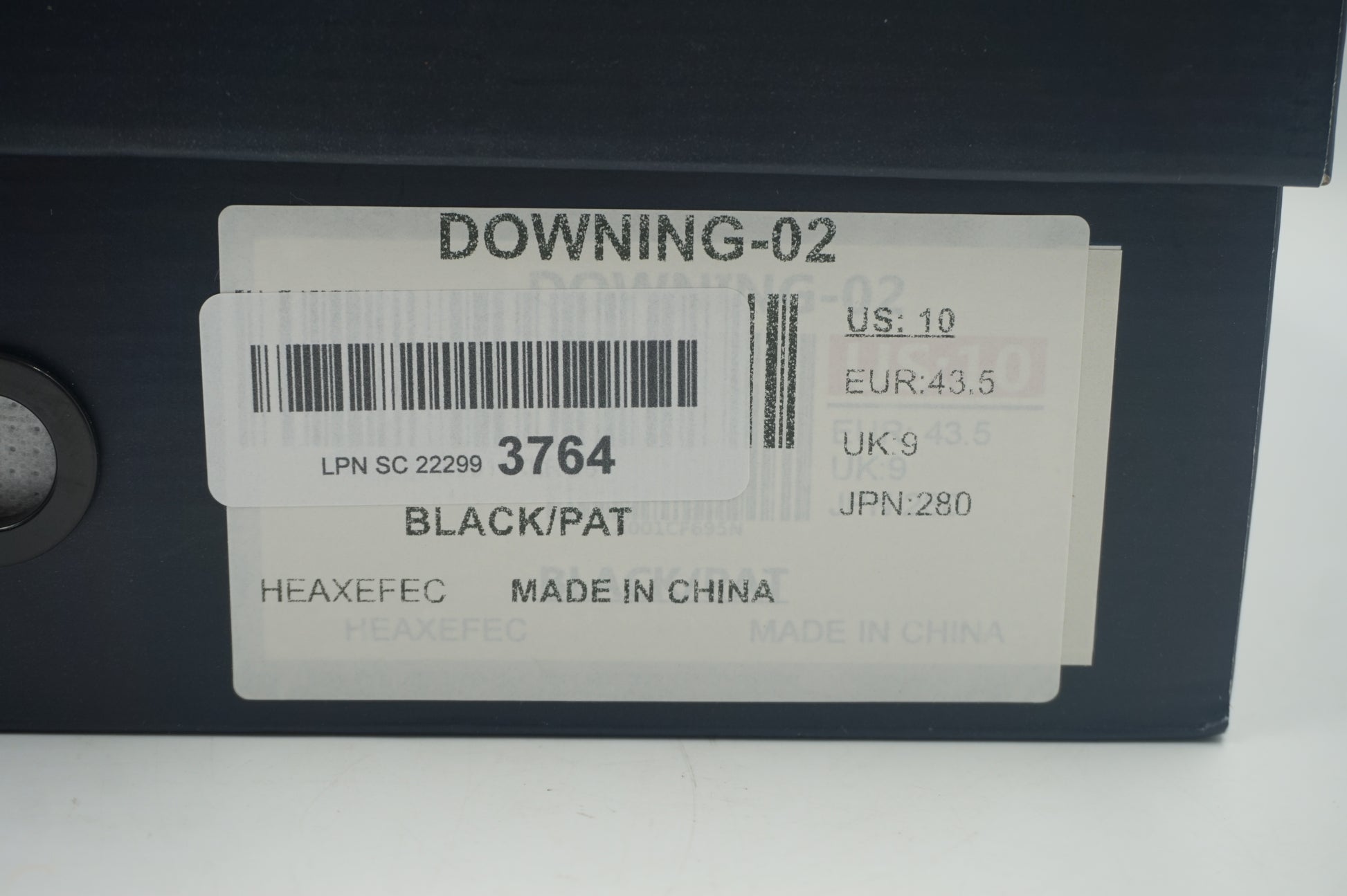 Bruno marc Men's Black pat synthetic leather dress shoes UK size 9 Downing-02