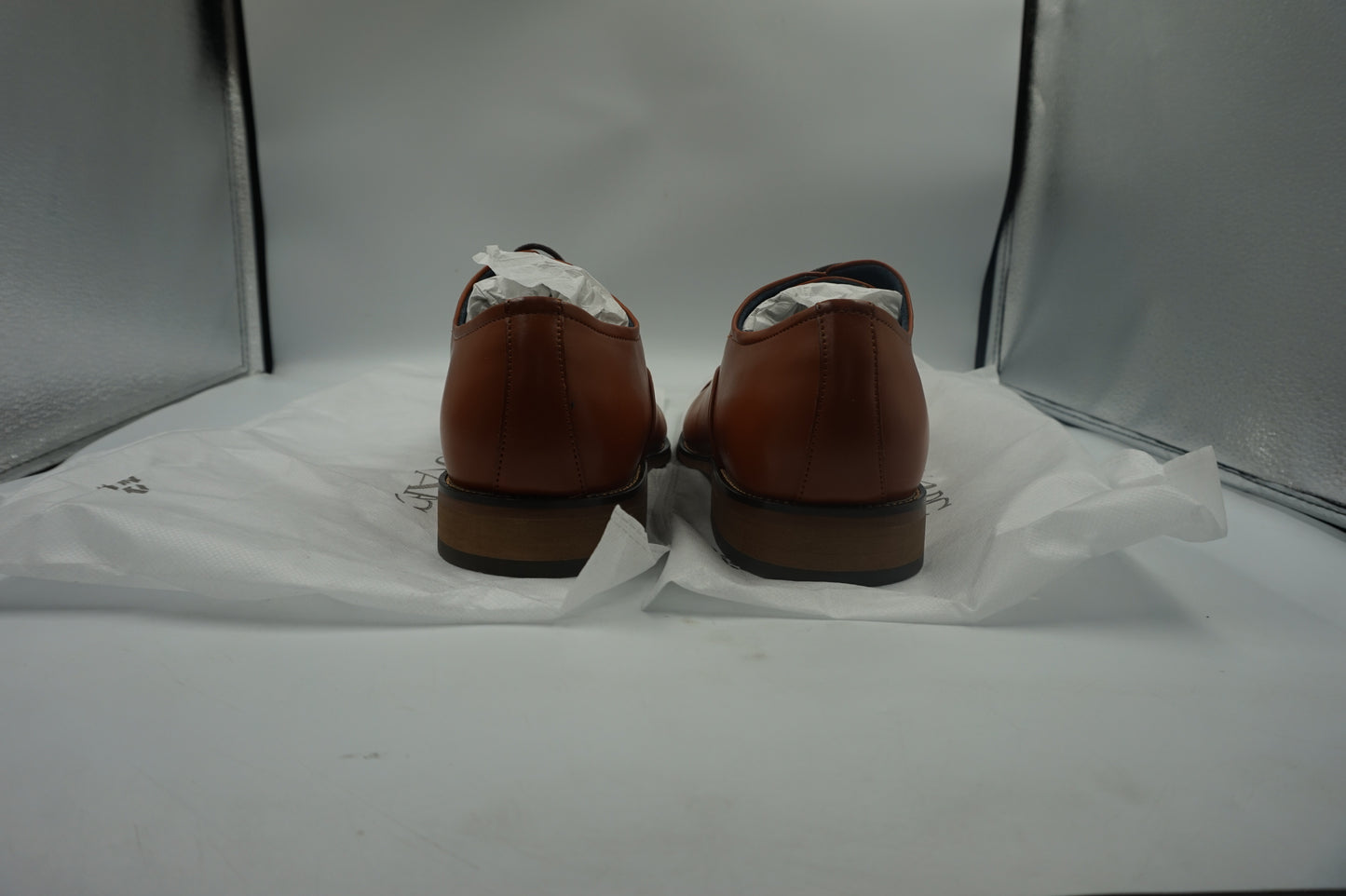 Bruno Marc men's cap toe PU leather shoes UK size 10 Louis_2