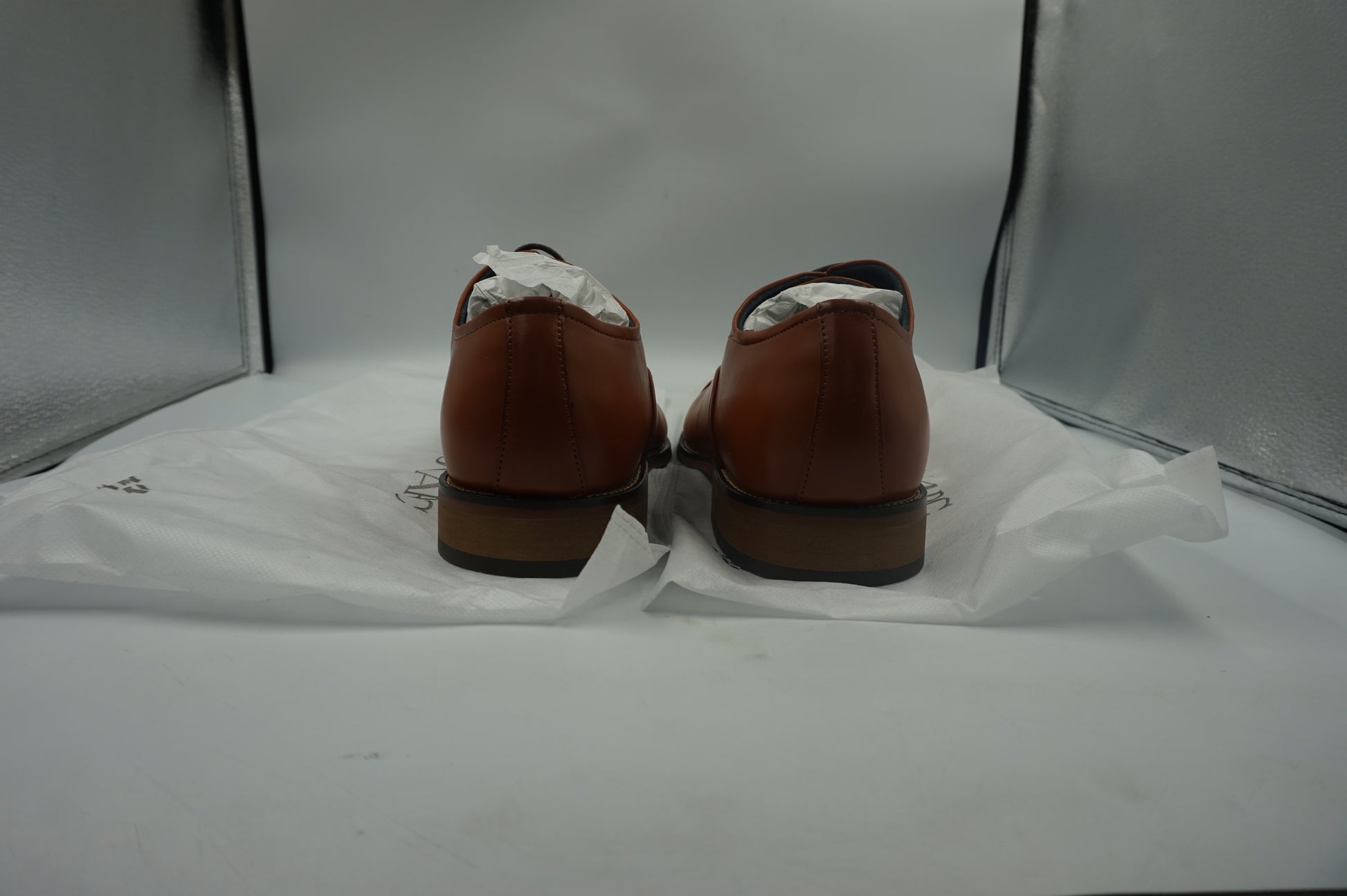 Bruno Marc men's cap toe PU leather shoes UK size 10 Louis_2