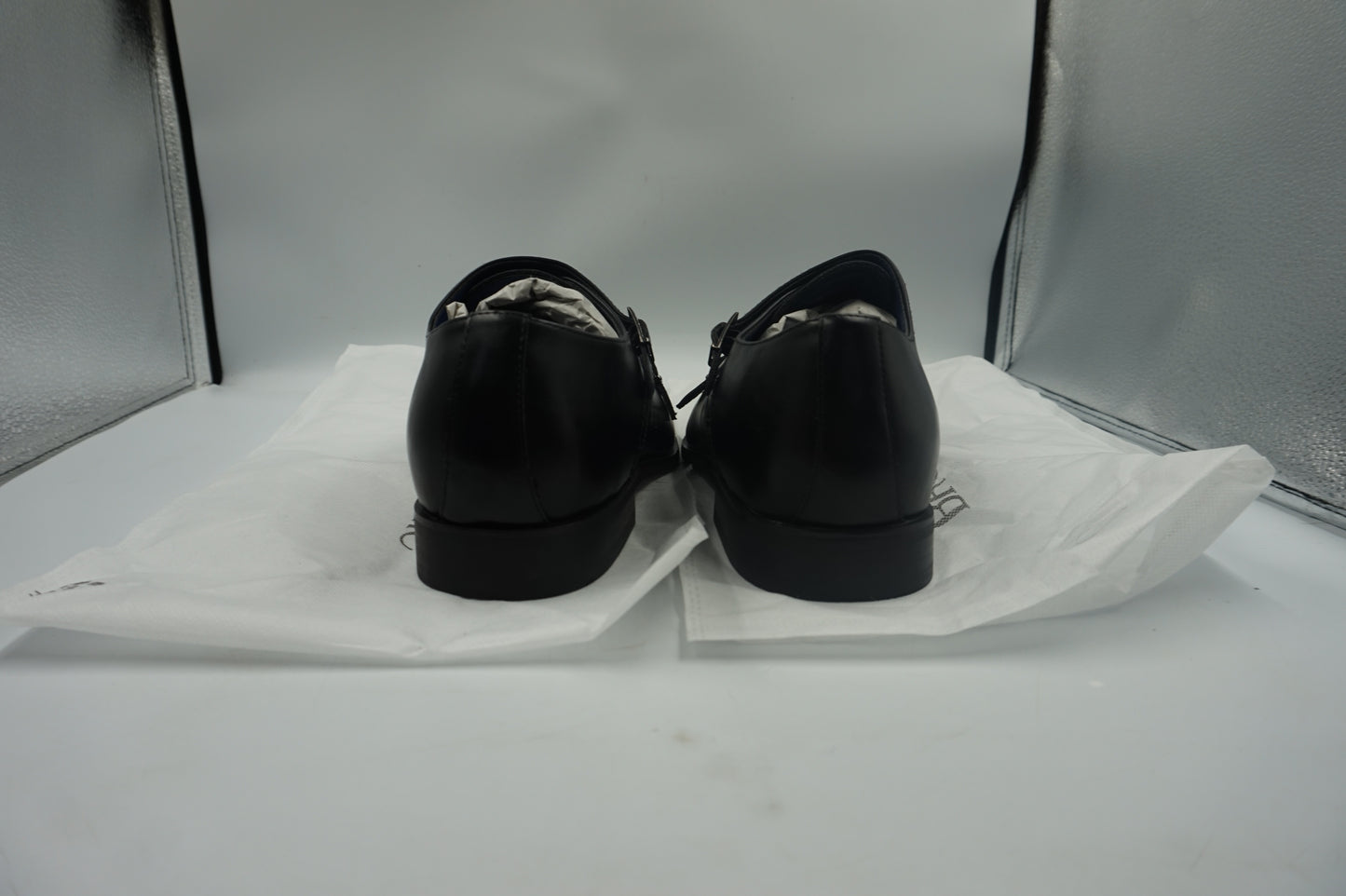 Bruno Marc Men's monk strap loafer shoes UK size 9 Hutchingson_2