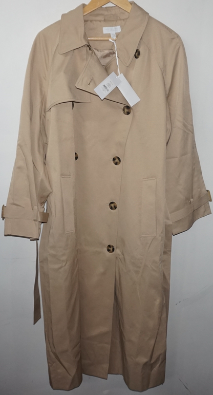 The White company camel Trench coat UK size 16