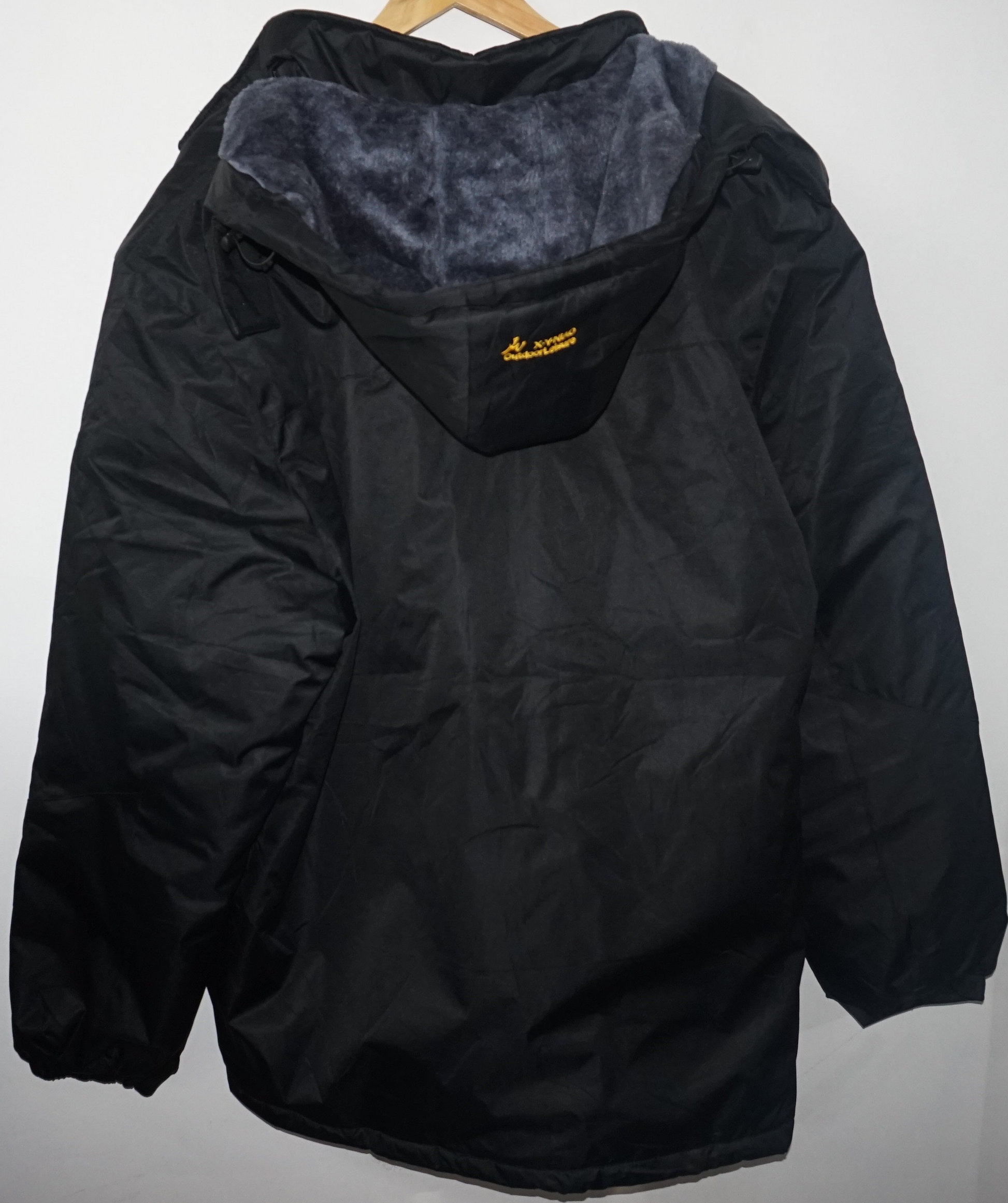 Runvel Women's winter waterproof hooded fleece ski jacket UK size 3XLplus