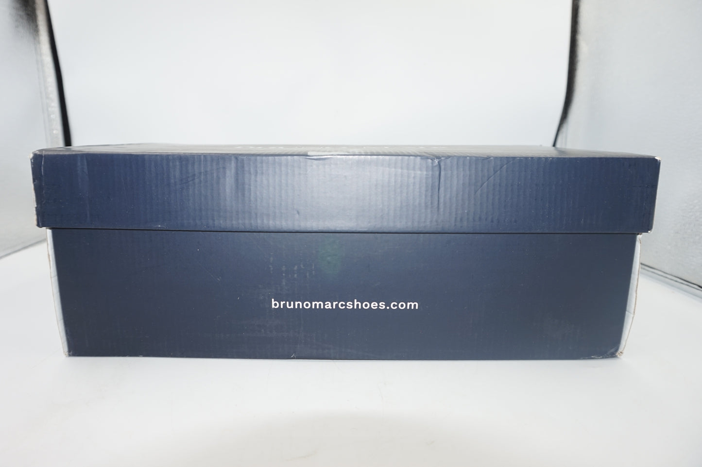 Bruno Marc leather slip-on square toe loafers UK size 7.5