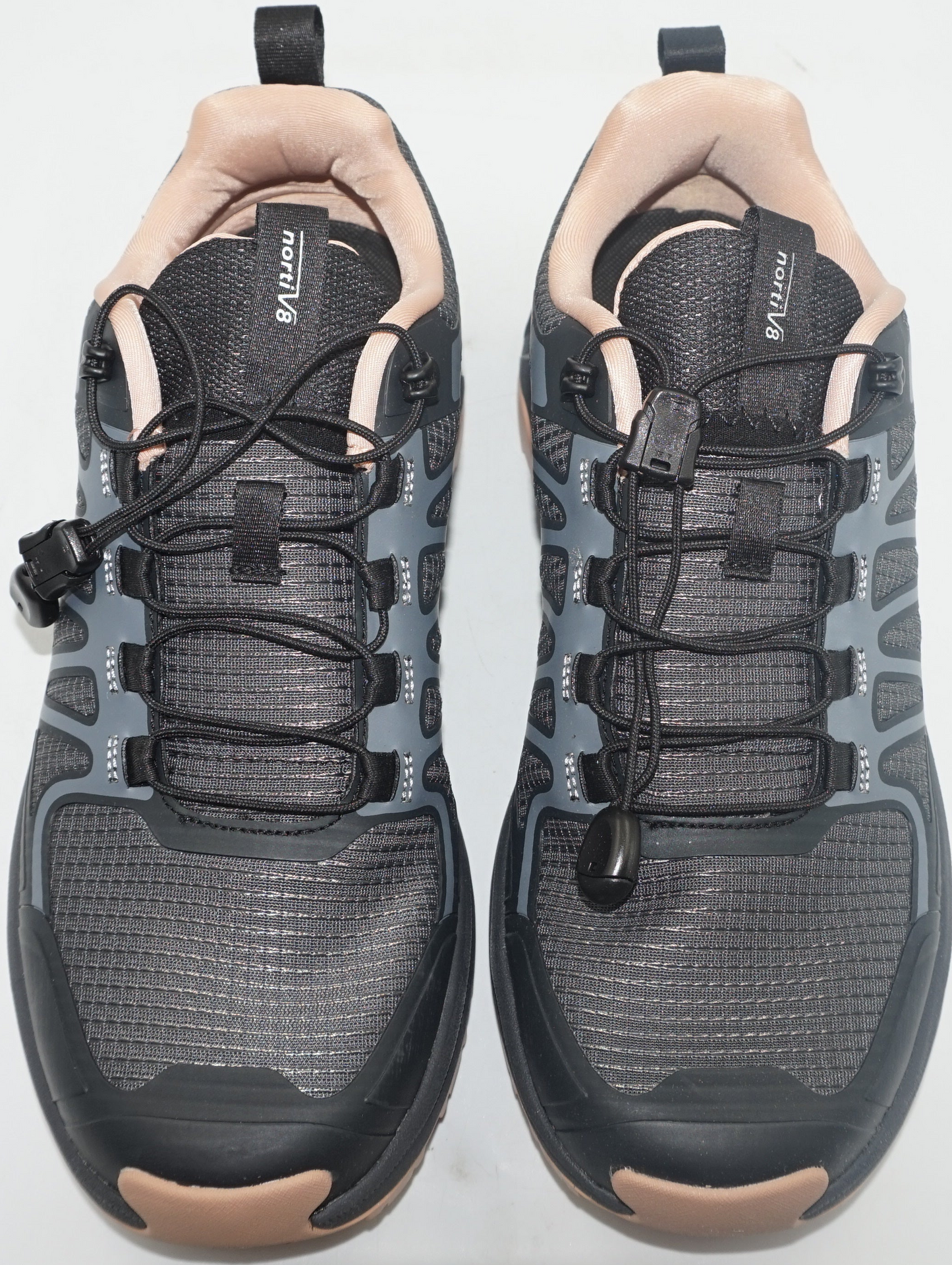 NortiV8 women's non-slip quick laces hiking shoes UK8