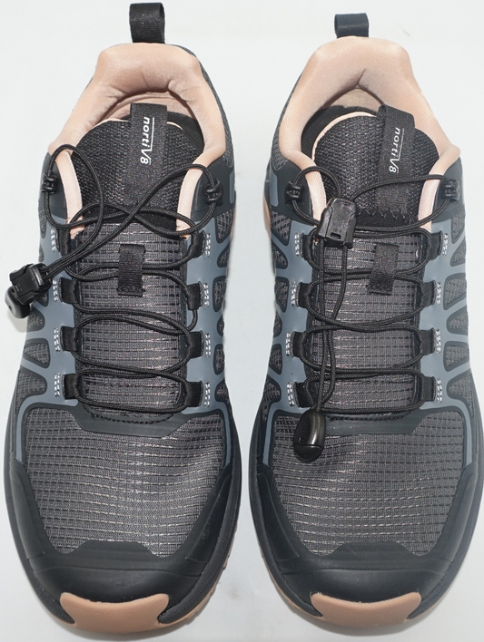 NortiV8 women's non-slip quick laces hiking shoes UK8