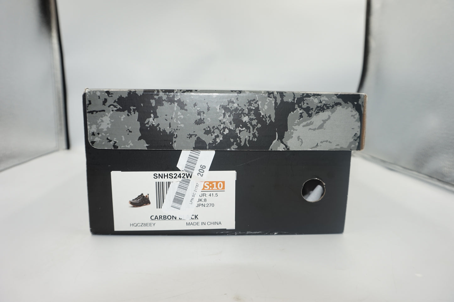 NortiV8 women's non-slip quick laces hiking shoes UK8