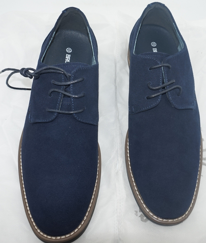 Bruno marc Men's suede dress shoes UK size 9.5 Urban-08