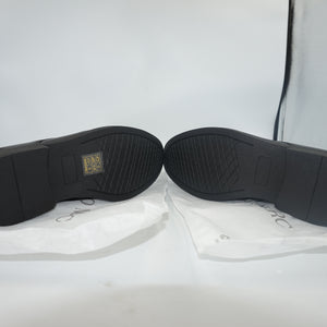 Bruno Marc boys leather cap-toe dress shoes UK size 4