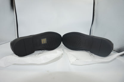 Bruno Marc boys leather cap-toe dress shoes UK size 4